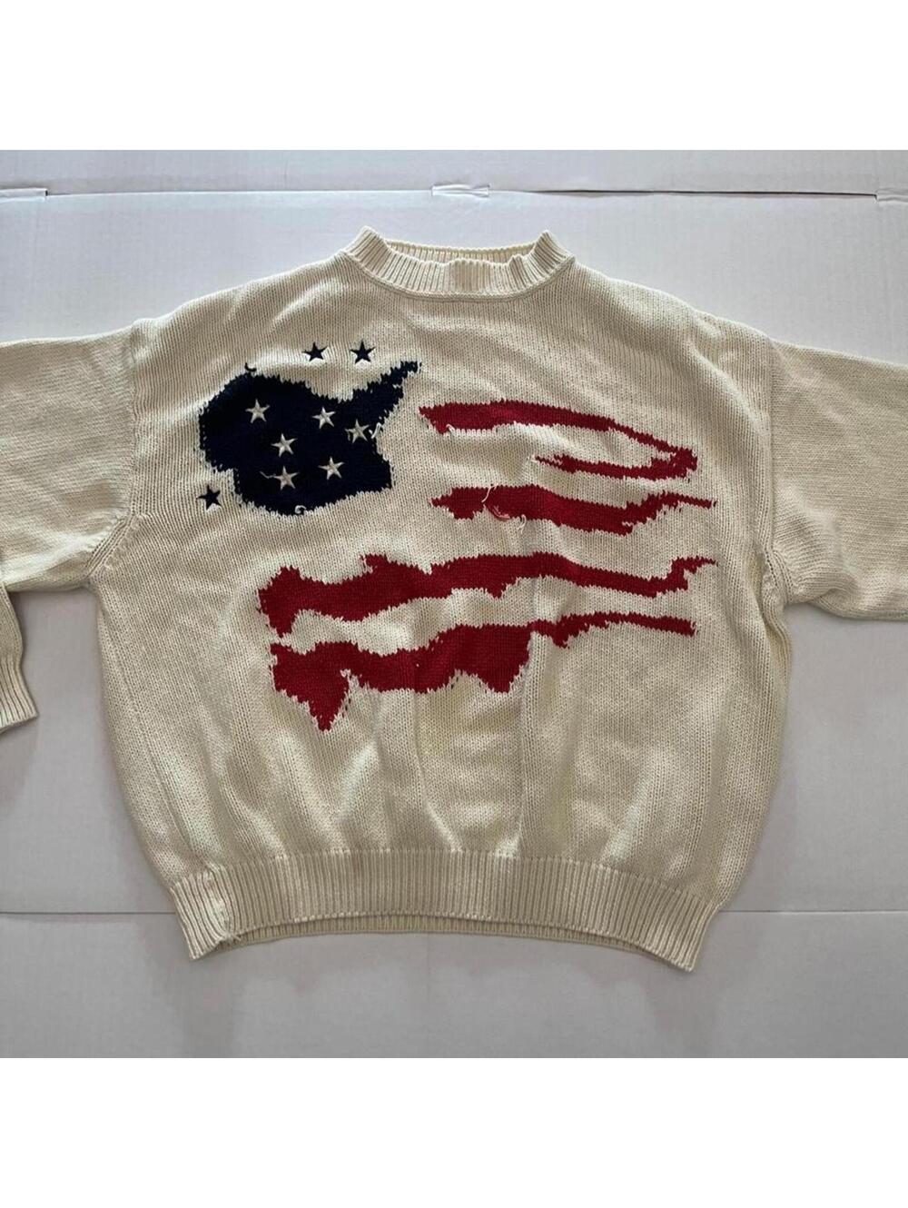 american flag sweater